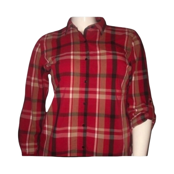 Charter Club Tops - 5/$25 SALE! Charter Club Plaid Button Down Shirt